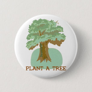 PFLANZE EIN BAUM BUTTON