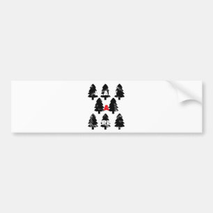 Pflanze ein Baum Muster Autoaufkleber