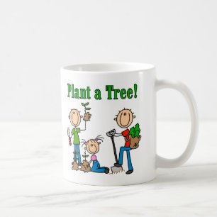 Pflanze-ein-Baum-T-Shirts und Geschenke Tasse