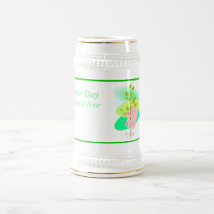Pflanze einen Baum - Bierglas