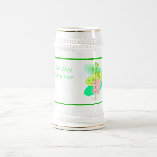 Pflanze einen Baum - Bierglas (Mittel)