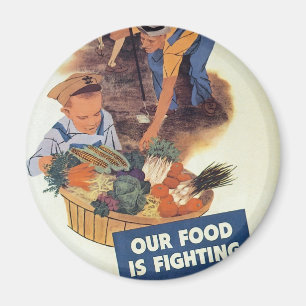 Pflanze einen Siegreichen Garten Magnet
