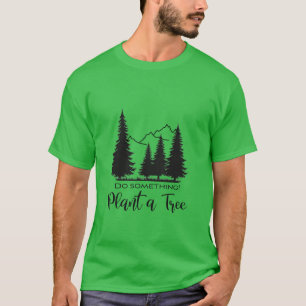 Pflanze einer Baumschutzart - Coole grafische Dars T-Shirt