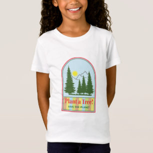 Pflanze eines Baumes, rette den Planeten, Cooler T T-Shirt