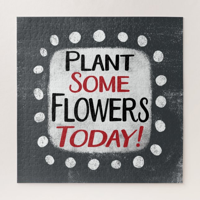 Pflanze Einige Blume Heute Jigsaw Puzzle (Vertikal)