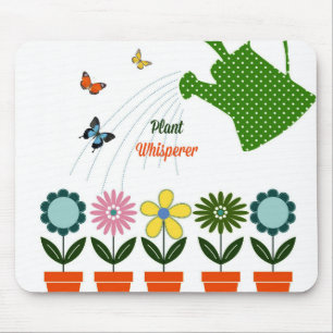Pflanze flüstern - Wie wächst dein Garten? Mousepad