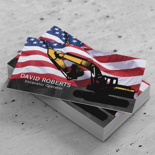 Pflanze für den Bau von Baggern Visitenkarte (Von Creator hochgeladen)