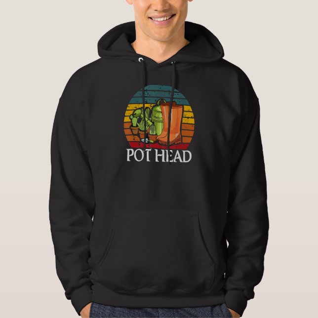 Pflanze für Männer - Gärtner 2 Hoodie (Vorderseite)