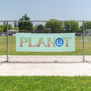 Pflanze für unseren Planeten Banner