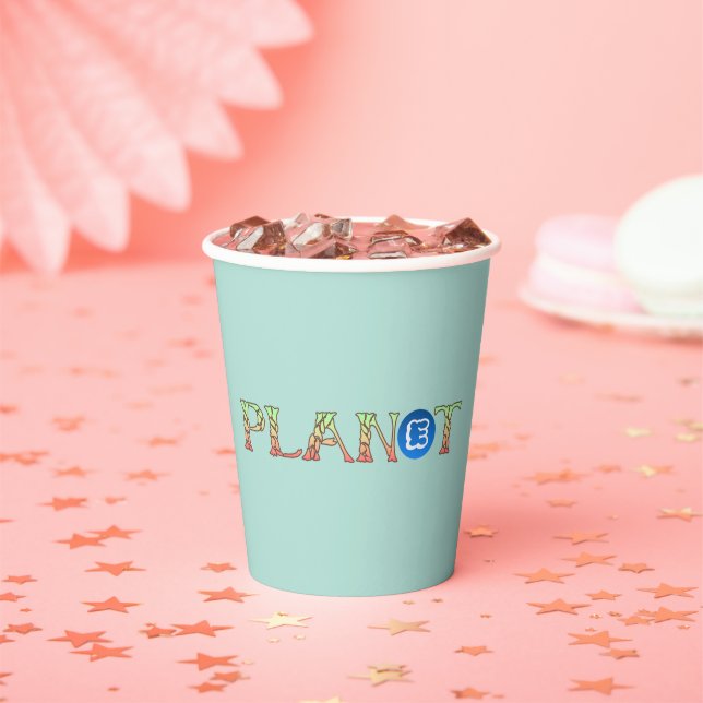 Pflanze für unseren Planeten Pappbecher (Insitu)