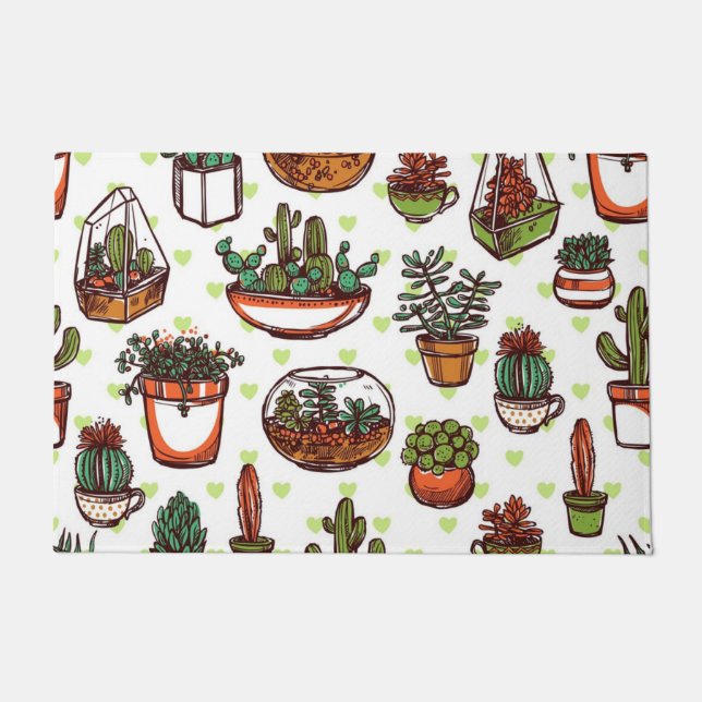 Pflanze Fußmatte (Vorderseite)