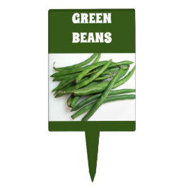 Pflanze Garden Green Bean Stake Kuchenaufsatz