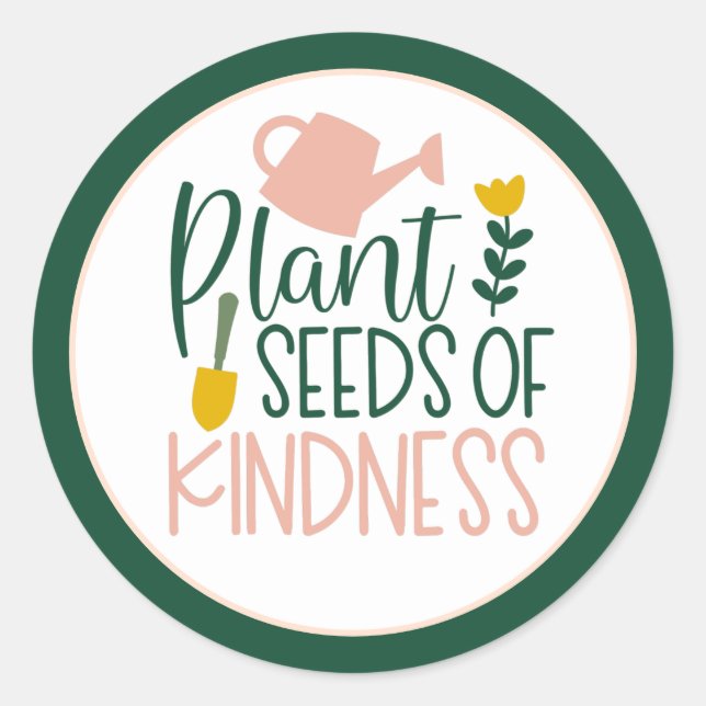 Pflanze Garden Nature Sticker (Vorderseite)