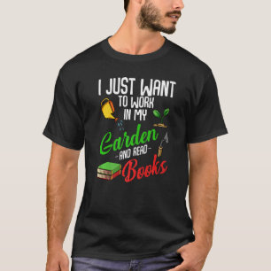 Pflanze Gartenbau Blume Natur Florist Gärtner B T-Shirt