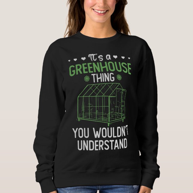 Pflanze Gartengründung Sweatshirt (Vorderseite)