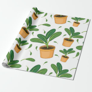 Pflanze Geschenkpapier