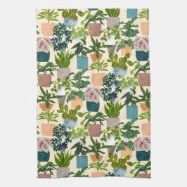 Pflanze Geschirrtuch