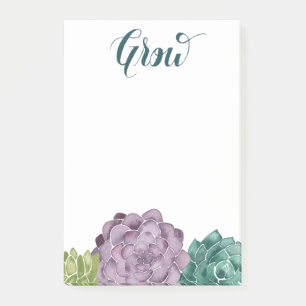 Pflanze Glück   Liebe der Ernte Post-it Klebezettel