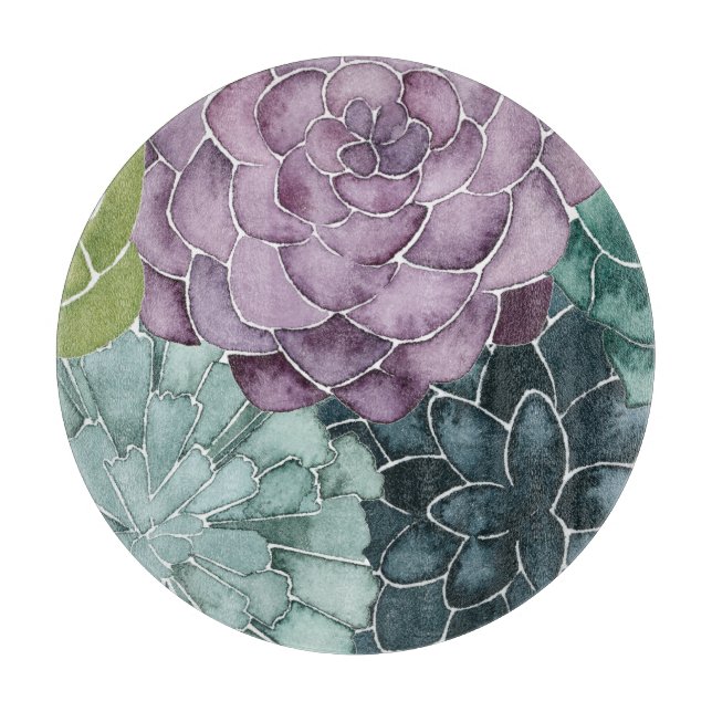 Pflanze Glück | Liebe der Ernte Schneidebrett (Vorderseite)