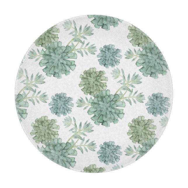 Pflanze Glück | Muster Schneidebrett (Vorderseite)