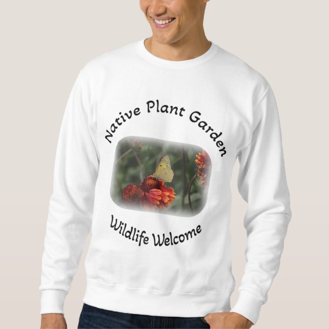 Pflanze-Grüngarten Sweatshirt (Vorderseite)