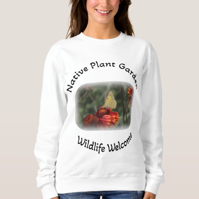 Pflanze-Grüngarten Sweatshirt (Vorderseite)