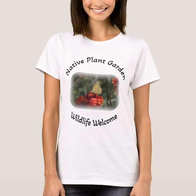 Pflanze-Grüngarten T-Shirt (Vorderseite)