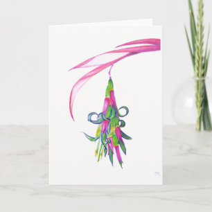 Pflanze Grußkarte 5" x 7" Karte