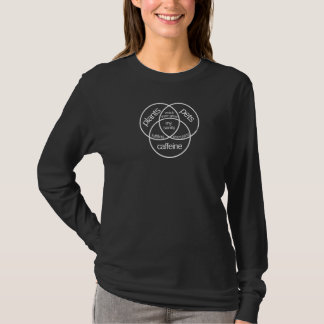 Pflanze Haustiere und Koffein Behielt mir Sane Fun T-Shirt