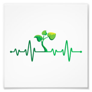 Pflanze Heartbeat - Botany Botanist Gardens Pflanz Fotodruck