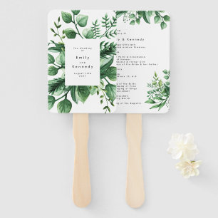 Pflanze Hochzeit von Frische Grünpflanzen Fächer