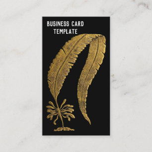 Pflanze im Meer - Strand des griechischen Seetang Visitenkarte