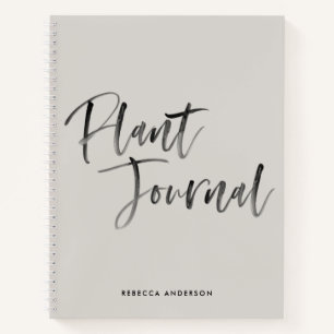 Pflanze Journal Notizbuch