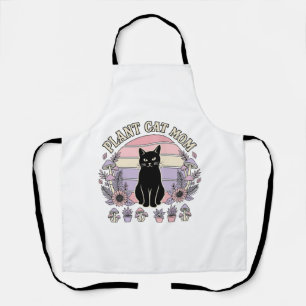 Pflanze Katze Mama Katze Pflanzen Cottagecore Vint Schürze
