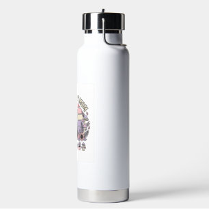 Pflanze Katze Mama Katze Pflanzen Cottagecore Vint Trinkflasche