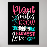 Pflanze Lächeln Grow Giggles Liebe