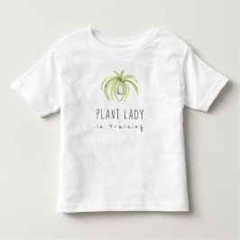 Pflanze Lady in Ausbildung Kleinkind T-shirt