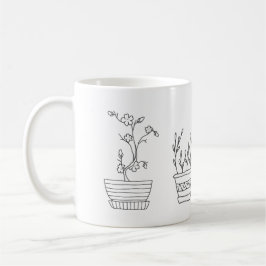 Pflanze Lady (ist die New Cat Lady) Kaffeetasse