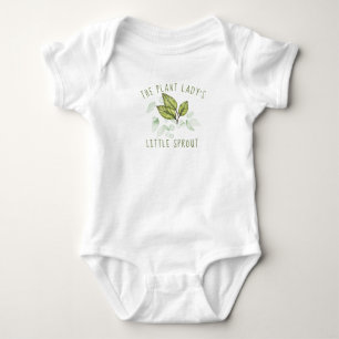 Pflanze Lady's Little Sprout Baby Bodysuit Strampler
