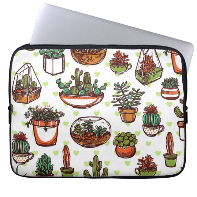 Pflanze Laptopschutzhülle (Vorderseite)
