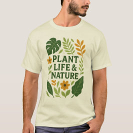 Pflanze Leben & Natur - Botanisches Design T-Shirt