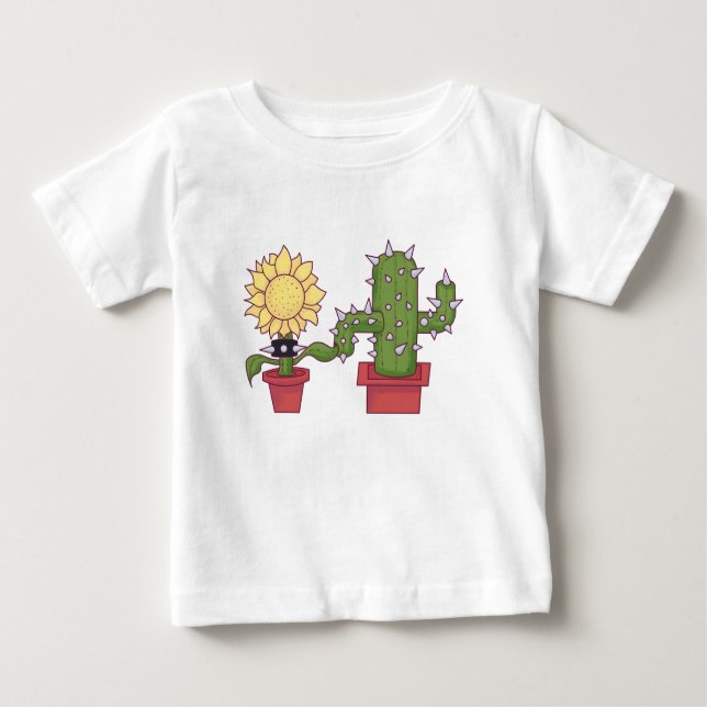 Pflanze Liebhaber Baby T-shirt (Vorderseite)