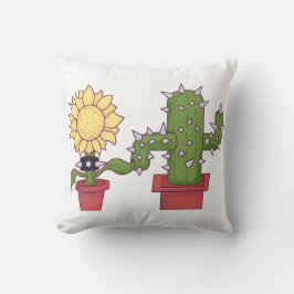 Pflanze Liebhaber Kissen