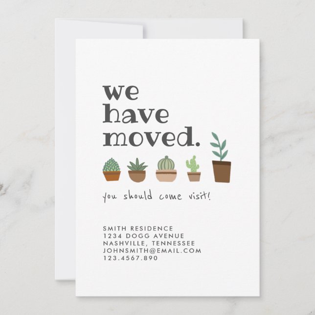 Pflanze liebt Ankündigung (Vorderseite)