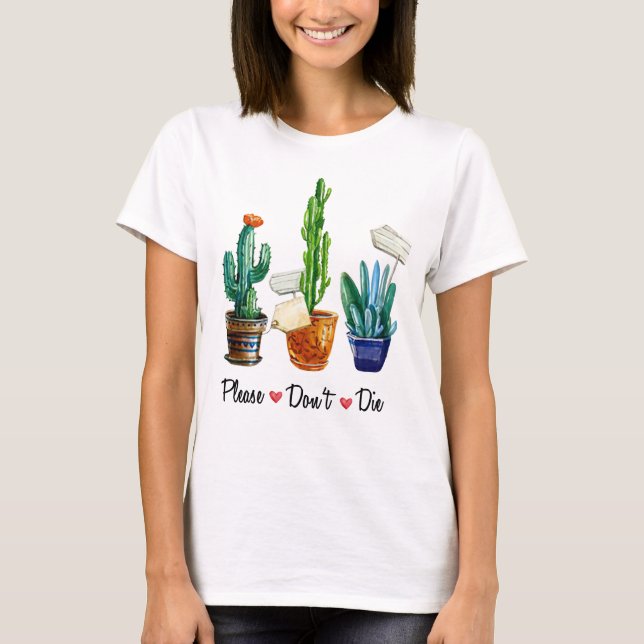 Pflanze Lover Boho Gift T-Shirt (Vorderseite)