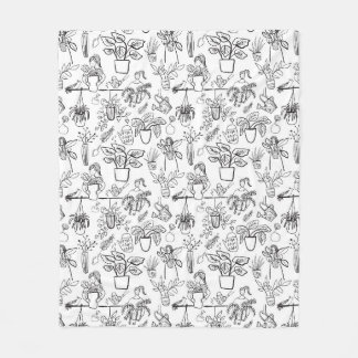 Pflanze Lover Gift Blanket Personalisiert Fleecedecke