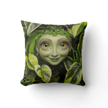 Pflanze Lovers Throw Kissen