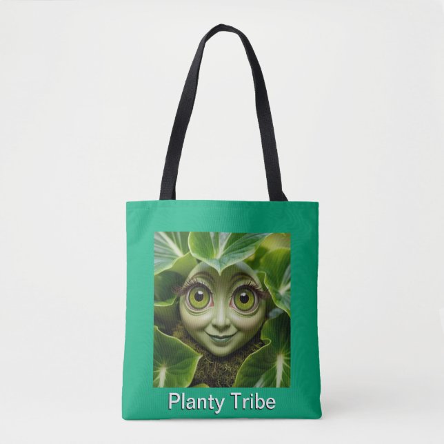 Pflanze Lovers Tote Tasche (Vorderseite)