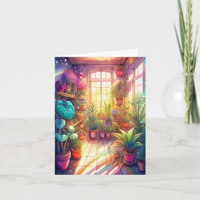 Pflanze Magic Karte (Vorderseite)