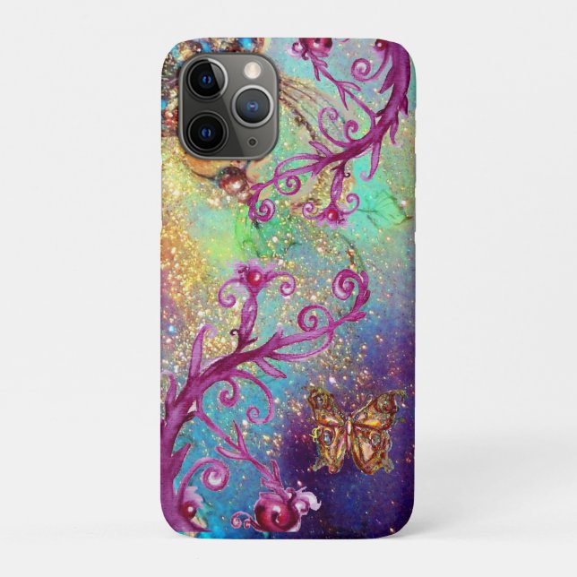 PFLANZE / MAGISCHE WIRBEL IN SPARKALblau Case-Mate iPhone Hülle (Rückseite)